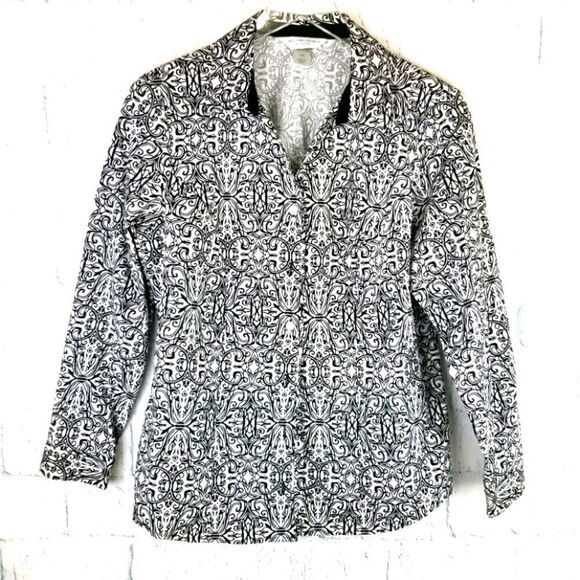 Career Style Blouse Front Button Up Shirt. - Picture 1 of 8